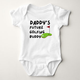 Daddy's Future Golfing Buddy Baby Bodysuit