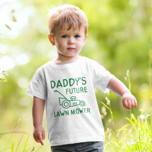 Daddy's Future Lawn Mower Toddler T-shirt