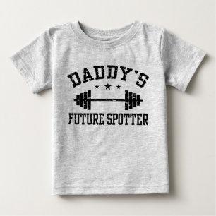 Daddy's Future Spotter Baby T-Shirt