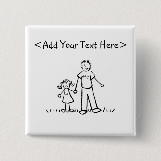 Daddy's Girl Button (Front)