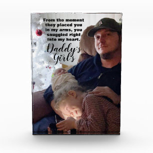 Daddy's Girls Quote  Photo Block