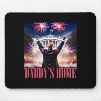 Daddy's Home Trump 2024 Make 4th Of July Great Aga Mouse Pad