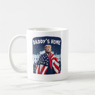 Daddy's Home Trump Pink 2024 Take America Back Coffee Mug