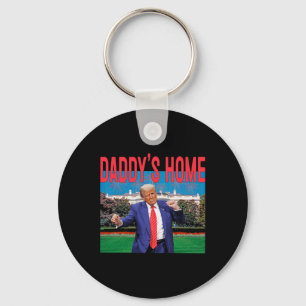 Daddy's Home Trump Pink Trump 2024 Take America Ba Keychain