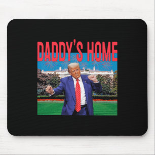 Daddy's Home Trump Pink Trump 2024 Take America Ba Mouse Pad