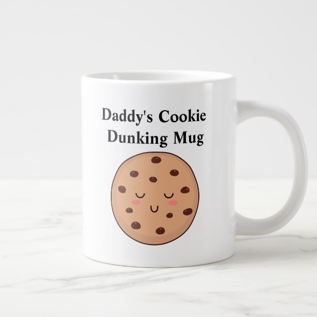 Daddy's Left Handed- Milk n Cookies Mug 20 oz (Right)