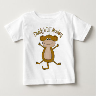 Daddys Lil Monkey Baby T-Shirt