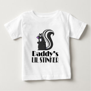 Daddy's Lil Stinker Baby T-Shirt