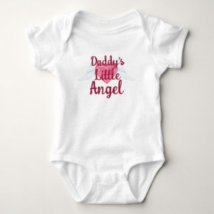 Daddy's Little Angel Baby Bodysuit