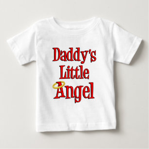 Daddy's Little Angel Baby T-Shirt