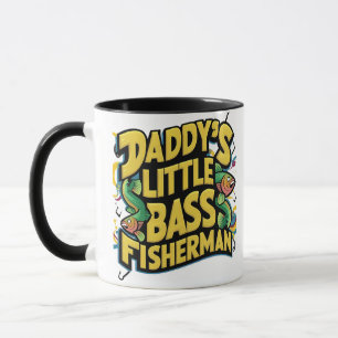 Daddys Little Bass Fisherman Mug