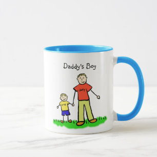 Daddy's Little Boy Mug (Blonde Customize)