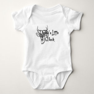 Daddy's Little Buck Baby Bodysuit