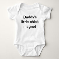 Daddy's Little Chick Magnet
