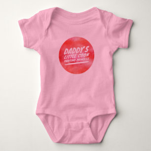 Daddy's Little Coon Hunting Princess Girls Baby Bodysuit