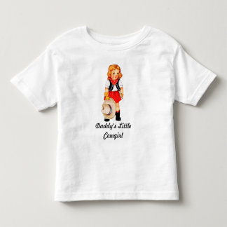 Daddy's Little Cowgirl Toddler T-Shirt
