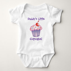 Daddy's Little Cupcake Baby Bodysuit