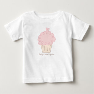 Daddys Little Cupcake Baby T-Shirt