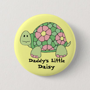 Daddy's Little Daisy 2 Inch Round Button
