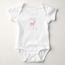 Daddy's Little Dear Baby Girl Deer Outfit
