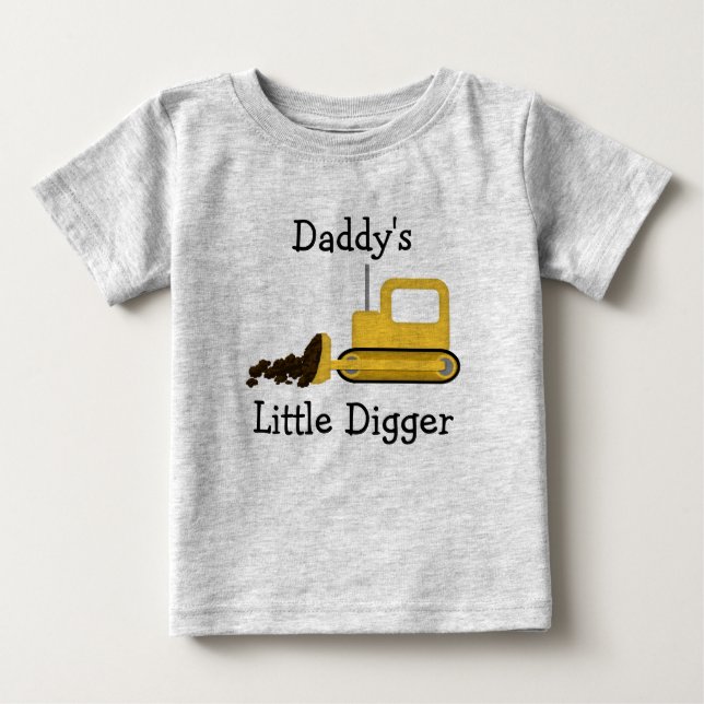 Daddy's Little Digger Shirt (Front)