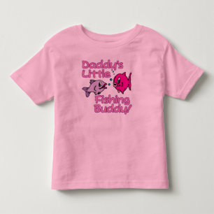 DADDY'S LITTLE FISHING BUDDY! TODDLER T-SHIRT
