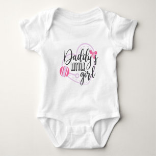 Daddy's Little Girl Baby Bodysuit