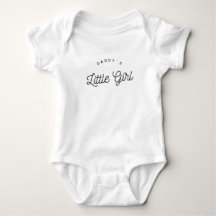 Daddy's Little Girl Baby Outfit, Organic Outfit