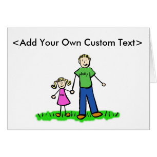 Daddy's Little Girl Card (Blonde)