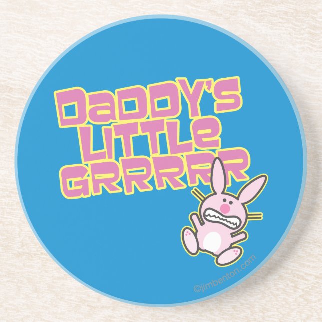 Daddy's Little Girl Coaster (Front)