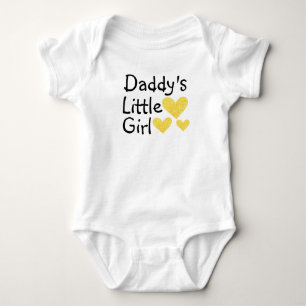 Daddy's Little Girl Infant Crawler Baby Bodysuit