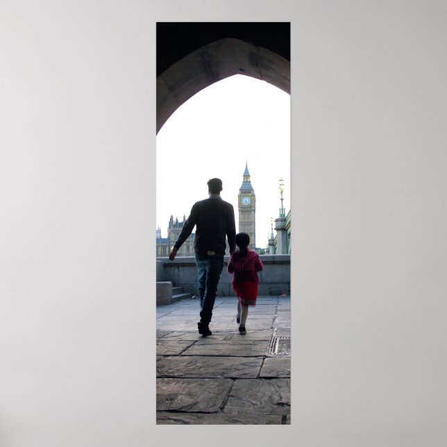 Daddy's Little Girl - London - Big Ben Poster (Front)