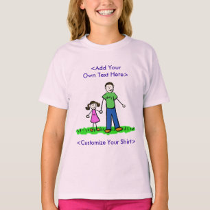 Daddy's Little Girl T-Shirt (Brunette)