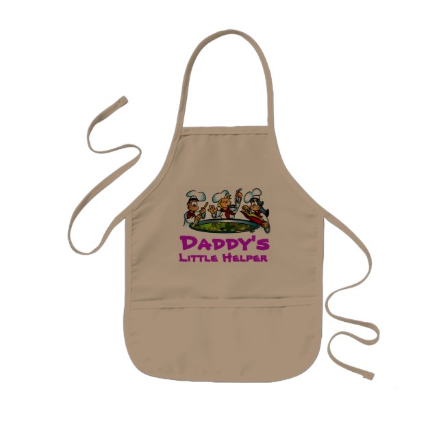 Daddy's Little helper Kids Apron (Front)