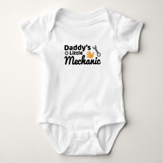 Daddy's Little Mechanic Baby Jersey Bodysuit