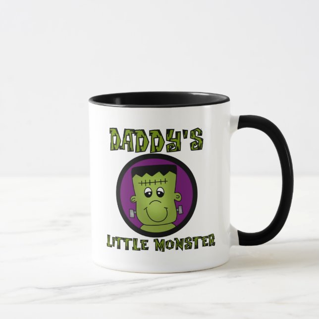 Daddy's Little Monster T-shirts and Gifts Mug (Right)