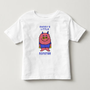 Daddy's Little Monster Toddler T-shirt