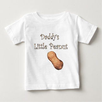 Daddy's Little Peanut Baby T-Shirt