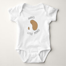 Daddy's little potato - baby bodysuit