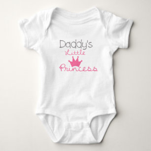 Daddy's Little Princess Baby Jersey Bodysuit
