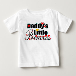 ❤✔Daddy's Little Princess Fab Breathable Ruffle Baby T-Shirt