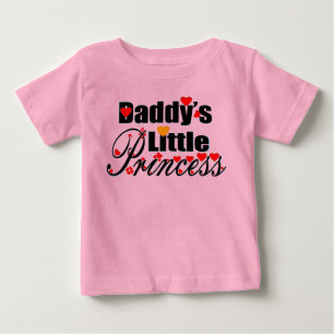 ❤✔Daddy's Little Princess Fab Breathable Ruffle Baby T-Shirt