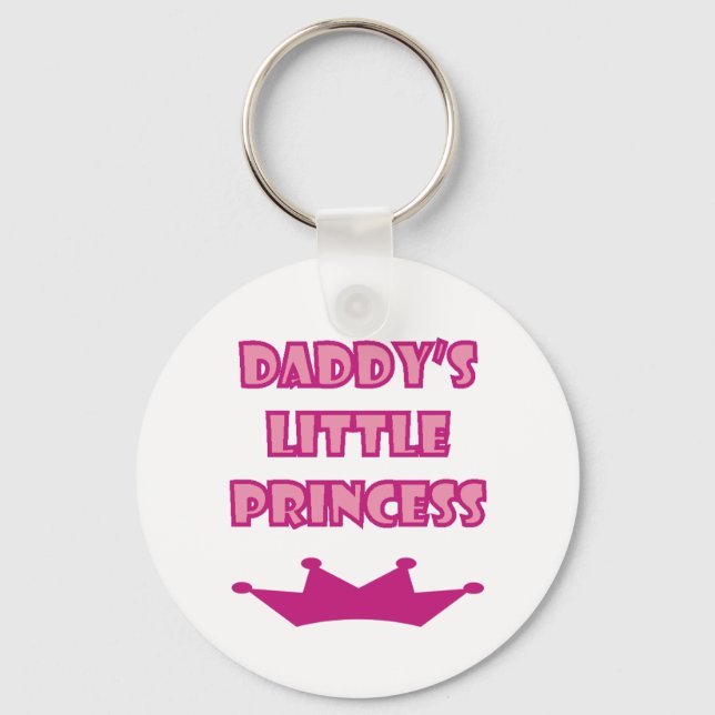 Daddy's Little Princess Keychain (Front)