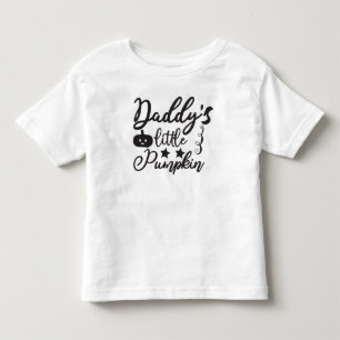 Daddys little pumpkin toddler t-shirt