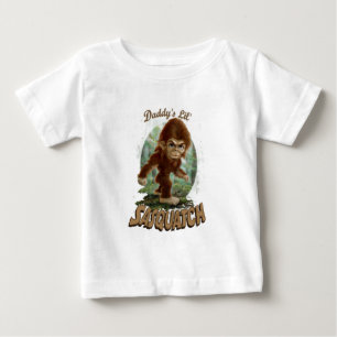 Daddy's little Sasquatch Baby T-Shirt
