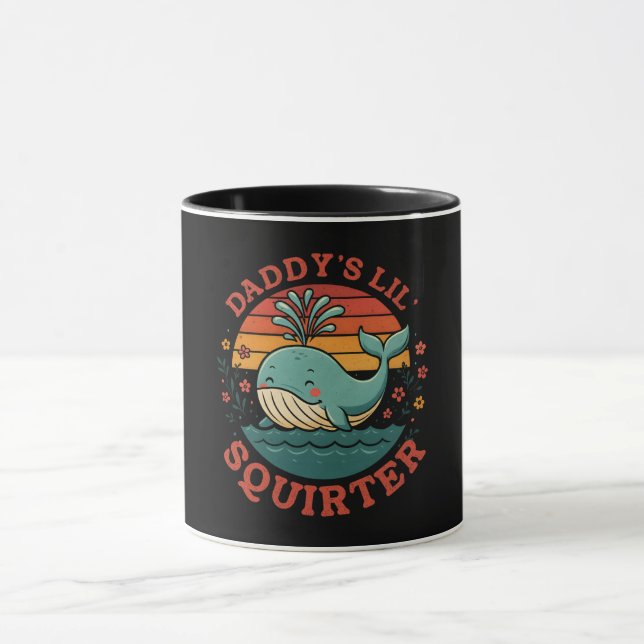 Daddys Little Whale Mug (Center)
