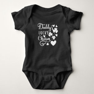 Daddys Lucky Charm Baby Bodysuit