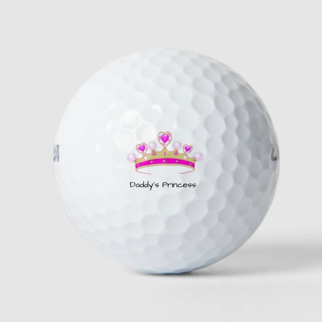 Daddy's Princess Golf Balls (Front)