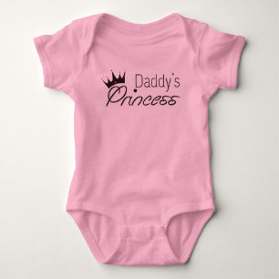 Daddy's Princess Sleepsuit Baby Bodysuit