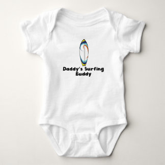 Daddy's Surfing Buddy Baby Bodysuit
